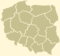 Wybierz województwo mapa